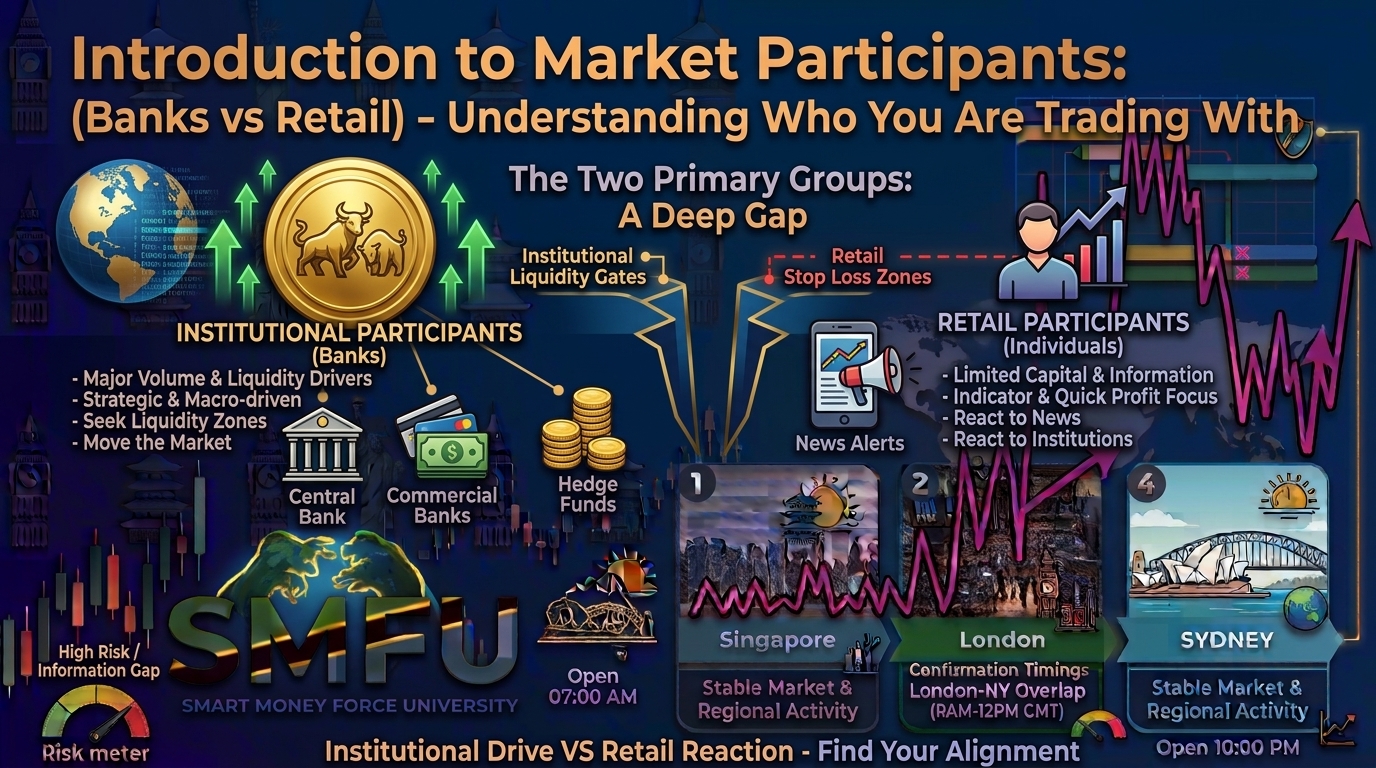 Introduction to Market Participants (Banks vs Retail)